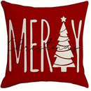 Ljojo Merry Christmas Pillow Cover for Festive Home Decor