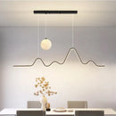 Ljojo Modern Art Decor LED Ceiling Chandelier for Dining Living Room