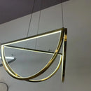 LED Pendant Light Stainless Steel Chandelier for Dining Living Island by Ljojo
