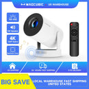 Ljojo™ Magcubic HY300 Ultra 4K Android Projector with Electronic Focus & Speaker