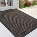 Ljojo Low Profile Entry Door Mat for Home Decor and Non-slip Protection