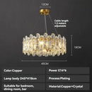 Ljojo Luxury Crystal LED Chandelier for Elegant Interiors