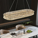 Luxury Crystal Chandelier Ceiling Lamp for Family Villas. Modern Lighting for Living & Dining Rooms by Ljojo