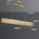 Ljojo Luxury Crystal Chandelier Pendant Light for Home Decoration and Indoor Lighting