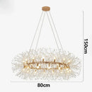 Ljojo LED Chandelier Staircase Pendant Light for Living & Dining Room Lighting