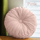 Ljojo 3D Pumpkin Round Pillow - Boho Floor Cushion for Home Decor