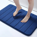Ljojo Memory Foam Bath Mat Ultra Soft Non-Slip Water Absorbent Shower Rug