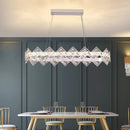 Ljojo Modern Crystal LED Chandelier Pendant Lighting for Dining Living Room Home Decor