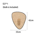 Bamboo Woven Floor Lamp - Elegant Living Room Study Hotel Atmosphere - Ljojo