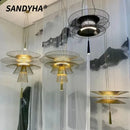 LED Chandelier Pendant Light for Living Dining Room Decor Hanging Lamp by Ljojo