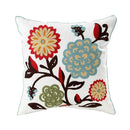 Embroidered Bohemian Pillow Cover by Ljojo - 45x45 Decorative Cushion Case