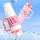 Ljojo 40oz Stainless Steel Vacuum Flask Sport Travel Mug with Handle