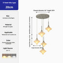 Modern Glass Pendant Light Fixture Designer Creative Island Bedroom Hallway Ljojo Lighting