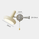 LED E27 Nordic Creative Wall Lamp | Cream Style Retractable Reading Rocker | Ljojo