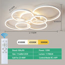 Ljojo Nordic Simple Acrylic LED Ceiling Light for Bedroom Living Room, Home Decoration Lighting Fixtures