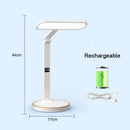 Ljojo LED Dimmable Desk Lamp Portable Foldable USB Chargeable Reading Night Light
