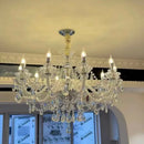 French Crystal Chandelier: Elegant Glass Pendant Lights for Living Room by Ljojo