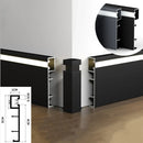 Ljojo LED Skirting Line Aluminum Profile for Backlighting Strip Lights