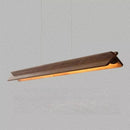 Ljojo Minimalist Wooden LED Chandelier Pendant Light for Dining Room & Home Decor