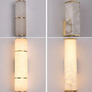 Ljojo Luxurious Marble Modern Full-copper Golden Wall Lamp for Living Room & Bedroom