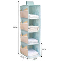 Ljojo™ Multi-layer Folding Hanging Storage Organizer for Bras, Underwear, Socks, and Clothes