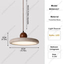 Travertine Kitchen Island Pendant Light Nordic Dining Table Hanging Lamp by Ljojo