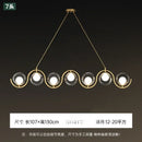 Nordic Bubble Waves LED Pendant Light Cream Chandelier for Home Decor by Ljojo