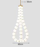 Nordic Acrylic DiKitchen Round Ball Chandelier: Kitchen Track Light by Ljojo