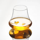Ljojo 11oz Whiskey Glass Tumbler for Iced Coffee & Wine - Wind Edge Design