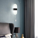 Ljojo LED Round Corner Acrylic Wall Lamp for Home Interiors
