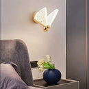 Butterfly Gold Lights Wall Lamps | Modern Nordic Luxury Bedside Bedroom Lighting by Ljojo