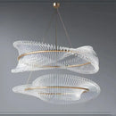 Ljojo Modern Acrylic Led Chandelier Lighting Home Decor Pendant Light for Living Room