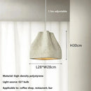 Wabi-sabi Minimalist LED Pendant Light Industrial Chandelier for Dinning Bedroom by Ljojo
