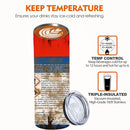 Ljojo 20oz Stainless Steel Vacuum Cup, Dual Wall Insulated Water Bottle