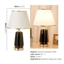 Ljojo Luxe Ceramic Table Lamp for Elegant Living Spaces
