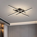 LED Ceiling Light Minimalist Long Line 30/40/50cm for Bedroom Living Room Illumination by Ljojo