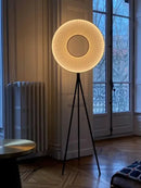Ljojo Minimalist Pleated Floor Lamp for Living Room Bedroom Study