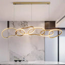 Ljojo Light Luxury Chandelier for Villa High Ceiling Living Room