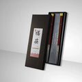 Ljojo Mahogany Stainless Steel Chicken Wings Chopsticks Gift Box