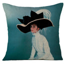 Audrey Hepburn Plush Cushion Cover by Ljojo - Home Decor Sofa Pillow Cover