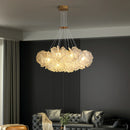 French Art Living Room Pendant Light Cream Luxury Hall Hanging Lamp - Ljojo