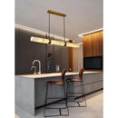 Italian Marble Pendant Light: Modern Minimalist Luxury Dining Table & Bar Island Strip Light by Ljojo
