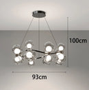 Ljojo LED Pendant Light Modern Chandelier for Living Room Dining Room Lighting