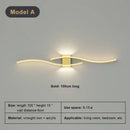 LED Wall Light Long Strip Bedside Lamp - Modern Indoor Bedroom Lighting by Ljojo