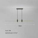 Ljojo LED Strip Pendant Lamp for Kitchen, Dining Room, Bedroom - Home Decor Chandelier