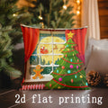 Christmas Pattern Pillow Covers by Ljojo - Perfect for Sofa, Bedroom, Car