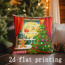 Christmas Pattern Pillow Covers by Ljojo - Perfect for Sofa, Bedroom, Car