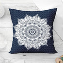 Ljojo Mandala Sun Moon Pillowcase: Bohemian Sofa Cushion Cover
