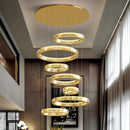 Ljojo Luxury Crystal Chandelier Pendant Light for Home Decoration and Indoor Lighting