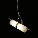 Ljojo LED Spanish Marble Pendant Lamp for Dining & Bedroom